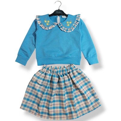 Wholesale Girls 2-Piece Skirt and Body Set 2-10Y KidsRoom 1031-8016 - 6