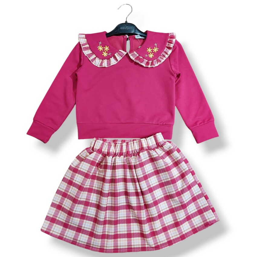 Wholesale Girls 2-Piece Skirt and Body Set 2-10Y KidsRoom 1031-8016 - 9