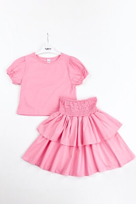 Wholesale Girls 2-Piece Skirt and T-Shirt Set 10-13Y Tuffy 1099-9662 - 2