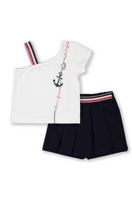 Wholesale Girls 2-Piece Skort and T-shirt 3-6Y Elnino 1025-22201 - Elnino (1)