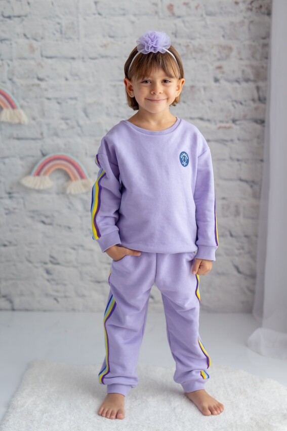 Wholesale Girls 2-Piece Tracksuit Set 1-4Y Zeyland 1070-242Z1ETA72 - 2