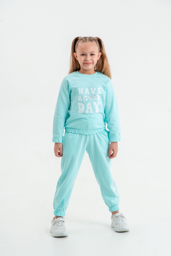 Wholesale Girls 2-Piece Tracksuit Set 5-8Y Matmazel 2021-8008 - 1