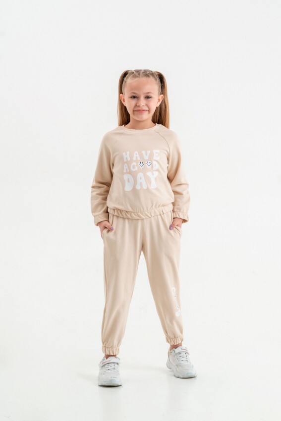 Wholesale Girls 2-Piece Tracksuit Set 5-8Y Matmazel 2021-8008 - 4