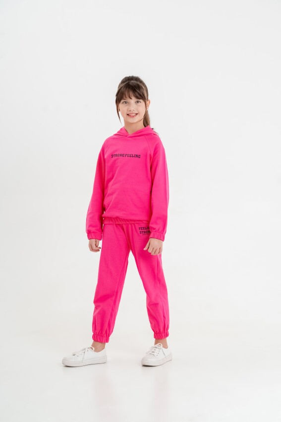 Wholesale Girls 2-Piece Tracksuit Set 7-10Y Matmazel 2021-8002 - 3