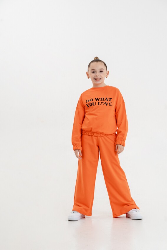 Wholesale Girls 2-Piece Tracksuit Set 7-10Y Matmazel 2021-8012 - 2