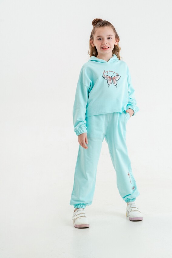 Wholesale Girls 2-Piece Tracksuit Set 7-10Y Matmazel 2021-8015 - 5