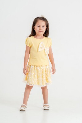 Wholesale Girls 2-Pieces Blouse and Skirt Set 2-5Y Eray Kids 1044-13324 - 2