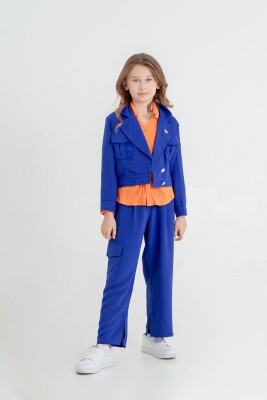 Wholesale Girls 2-Pieces Jacket, Shirt and Pants Set 4-9Y Cemix 2033-4407-2 - Cemix