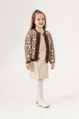 Wholesale Girls' 3-Piece Jacket, Skirt and Body Suit 6-9Y Gocoland 2008-5815 - Gocoland (1)