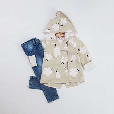 Wholesale Girls 3-Pieces Jacket, Body and Pants Set 2-6Y Miss Lore 1055-5515 - 3