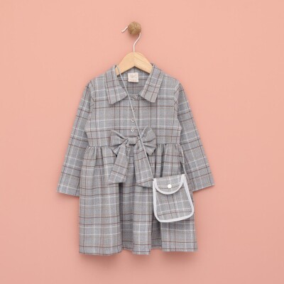 Wholesale Girl's Bag Dress 2-5Y Lilax 1049-6572 - Lilax