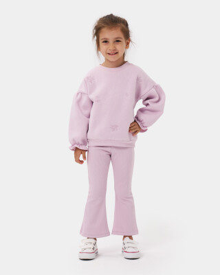 Wholesale Girls Basic Tracksuit Set 4-7Y Bupper Kids 1053-24314 - Bupper Kids