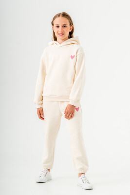 Wholesale Girls Basic Tracksuit Set 6-9Y Tuffy 1099-01106 - Tuffy