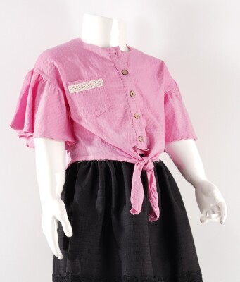 Wholesale Girls Blouse 5-8Y Pafim 2041-Y23-3369 Pink