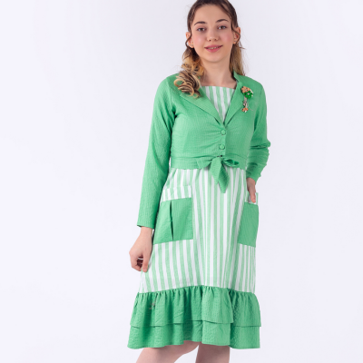 Wholesale Girls Bolero Dress 11-14Y Pafim 2041-Y23-3289 - Pafim (1)