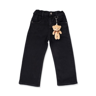 Wholesale Girls Boyfriend Jeans 2-6Y Tilly 1009-2218 Чёрный 
