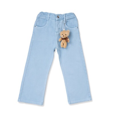Wholesale Girls Boyfriend Jeans 2-6Y Tilly 1009-2218 Голубой 