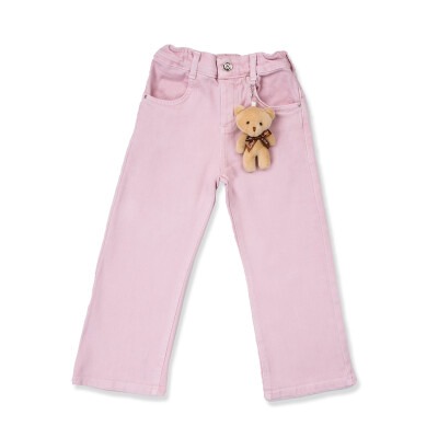Wholesale Girls Boyfriend Jeans 2-6Y Tilly 1009-2218 Розовый 