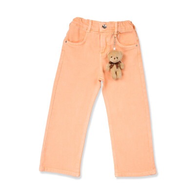 Wholesale Girls Boyfriend Jeans 2-6Y Tilly 1009-2218 Лососевый цвет
