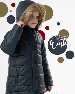 Wholesale Girls Coat 7-11Y Verscon 2031-5697 - Verscon