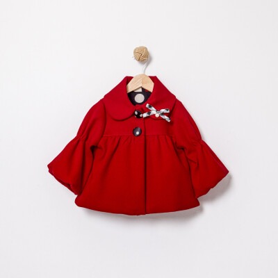 Wholesale Girls Coat 9-24M Cumino 1014-CMN3129 Красный