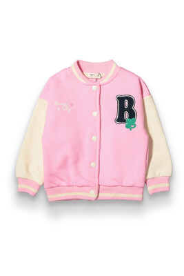 Wholesale Girls Collage Cardigan 2-5Y Tuffy 1099-0451 Pink