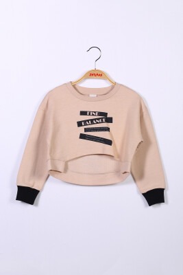 Wholesale Girls Crop Sweatshirt 2-6Y Zeyland 1070-232Z2YOL63 - Zeyland