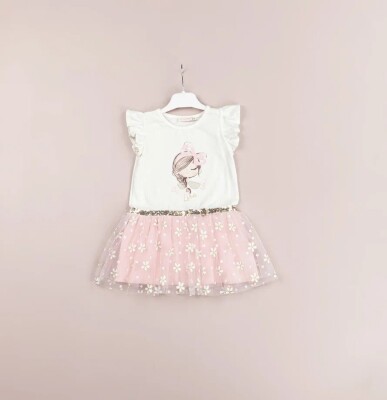 Wholesale Girls Dress 1-4Y BabyRose 1002-4480 Pink