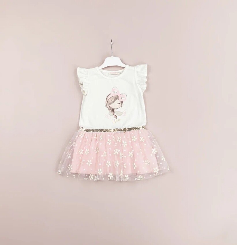 Wholesale Girls Dress 1-4Y BabyRose 1002-4480 - 1