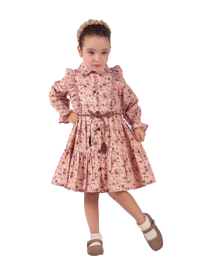 Wholesale Girls Dress 2-5Y Elayza 2023-2289 - 4