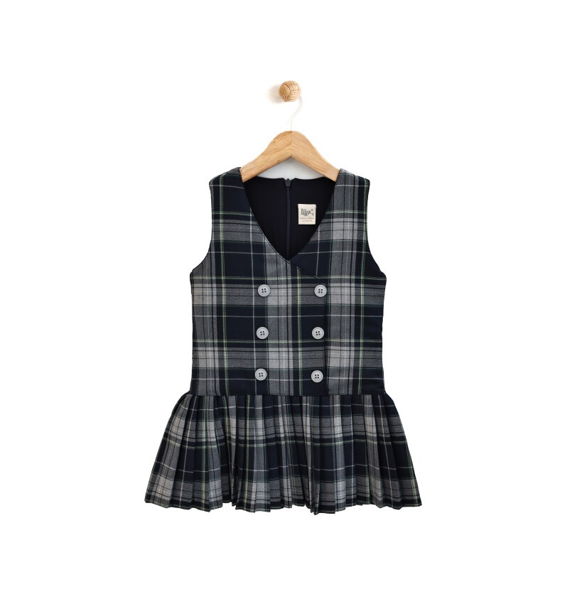 Wholesale Girls Dress 2-5Y Lilax 1049-6181 - 3