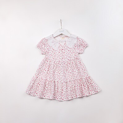 Wholesale Girls Dress 2-5Y Sani 1068-2391 Pink