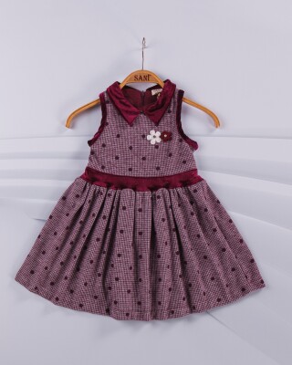 Wholesale Girls Dress 2-5Y Sani 1068-9759 - Sani (1)