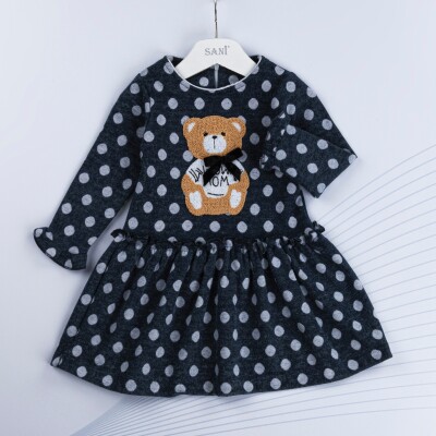 Wholesale Girls Dress 2-5Y Sani 1068-9904 - Sani (1)