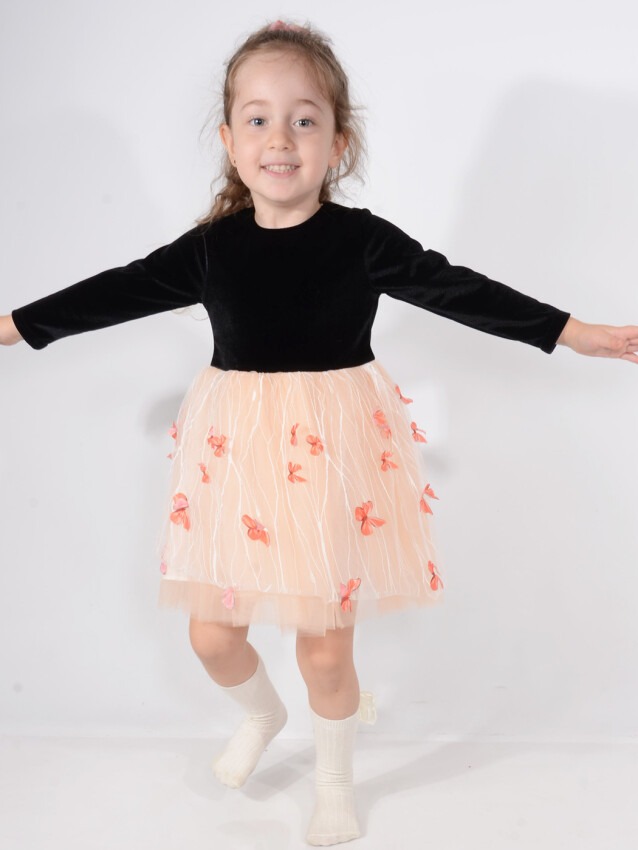 Wholesale Girls Dress 2-5Y Serkon Baby&Kids 1084-M0358 - 1