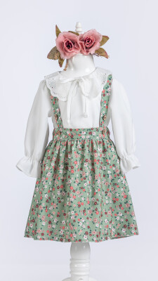 Wholesale Girls Dress 2-5Y Tivido 1042-2661 Green