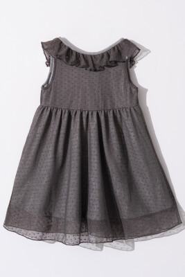 Wholesale Girls Dress 2-5Y Tuffy 1099-1027 Gray