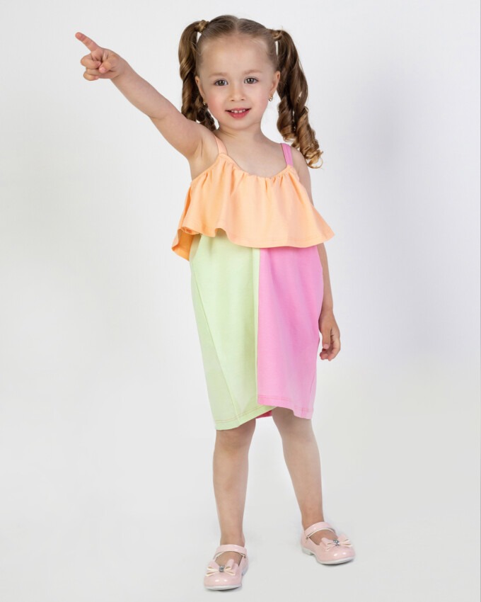 Wholesale Girls Dress 6-9Y Tuffy 1099-9642 - 3