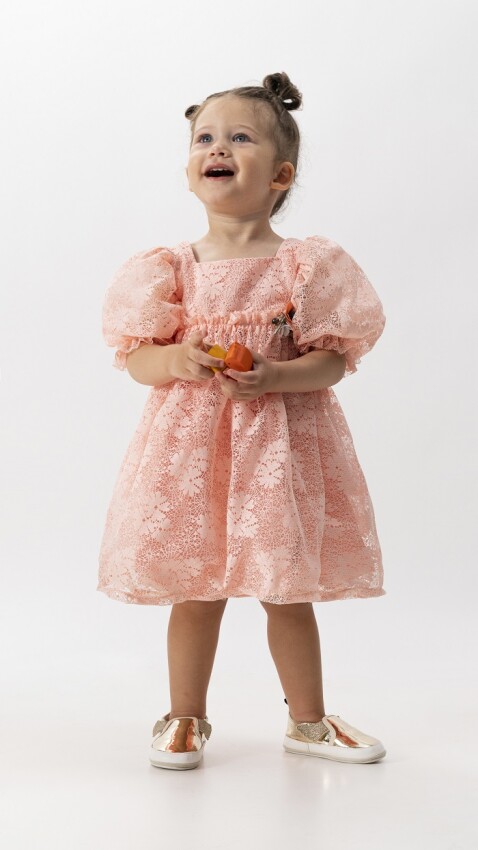 Wholesale Girls Dress 2-5Y Wecan 1022-23323 - 5