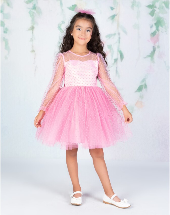 Wholesale Girls Dress 2-5Y Wizzy 2038-3322 - 1