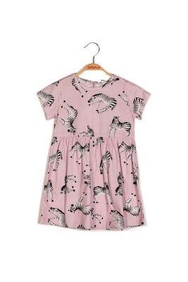 Wholesale Girls Dress 3-12Y Zeyland 1070-231Z2YMR40 Light Pink