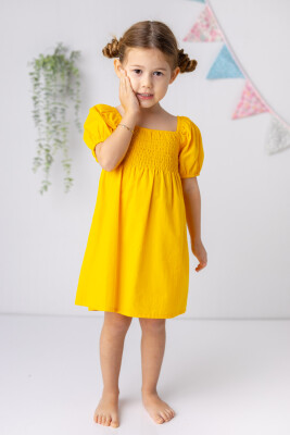 Wholesale Girls Dress 3-14Y Zeyland 1070-241Z4YZD31 Yellow