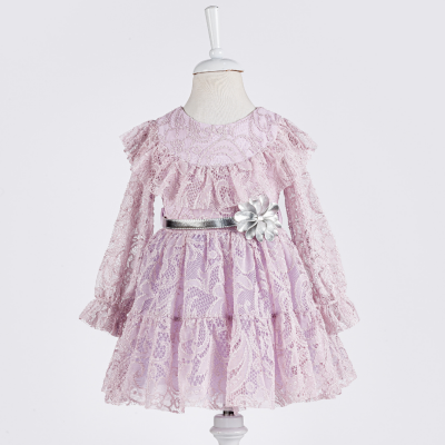 Wholesale Girls Dress 3-6Y Pafim 2041-Y23-3227 Lilac