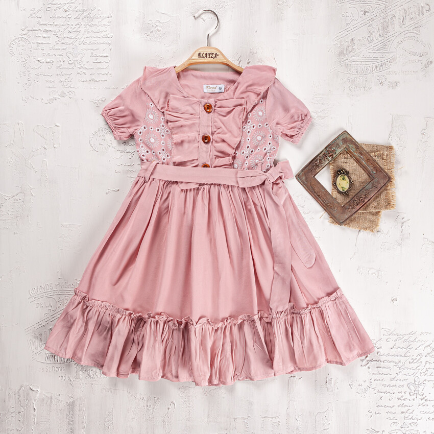 Wholesale Girls Dress 5-8Y Elayza 2023-2242 - 3