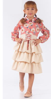 Wholesale Girls Dress 5-8Y Elayza 2023-2354 - Elayza (1)