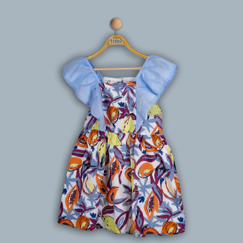 Wholesale Girls Dress 6-9Y Timo 1018-TK4DÜ042241723 - 3