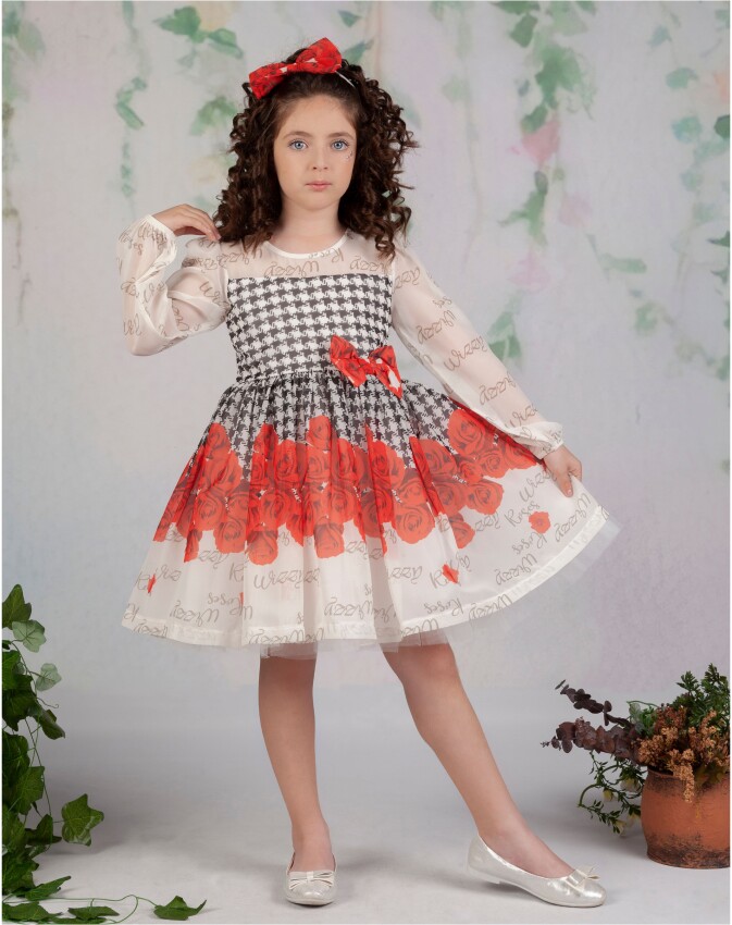 Wholesale Girls Dress 6-9Y Wizzy 2038-3345 - 3