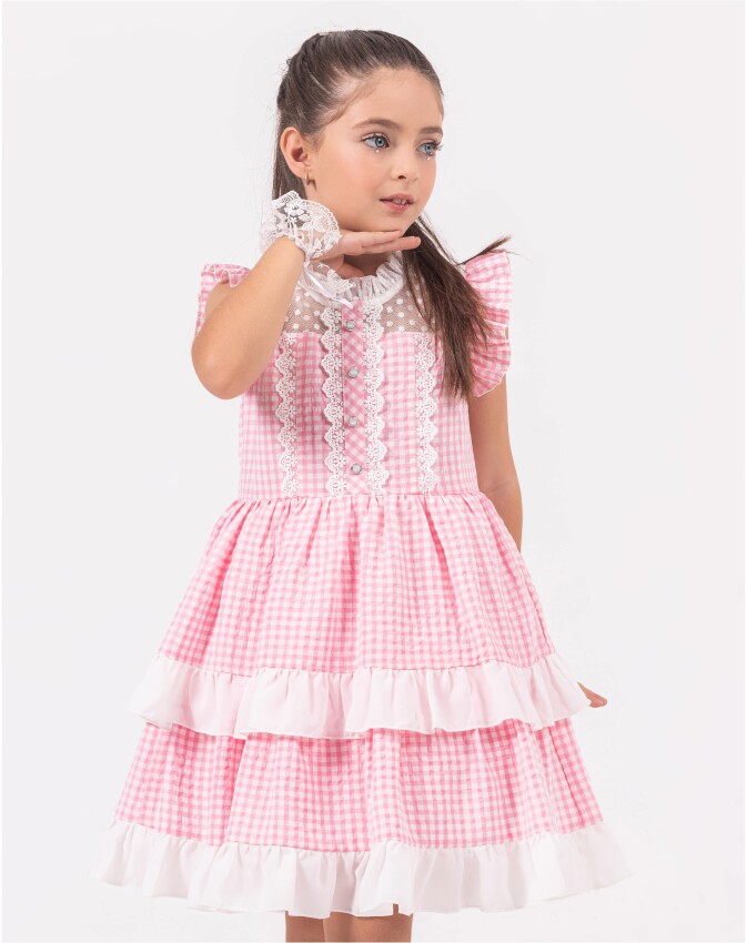 Wholesale Girls Dress 6-9Y Wizzy 2038-3487 - 2