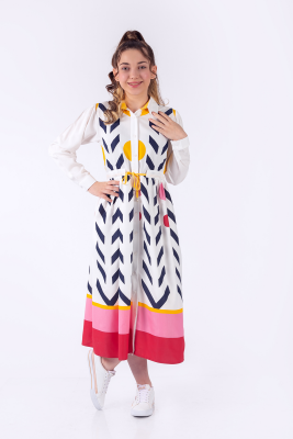 Wholesale Girls Dress 8-11Y Pafim 2041-Y23-3240 - 2