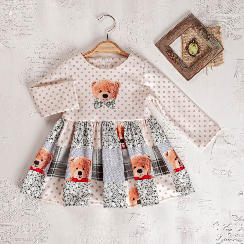 Wholesale Girls Dress 9-24M Elayza 2023-23103 - 1